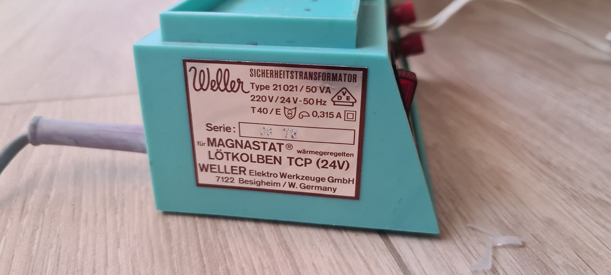 Lutownica Weller TCP stacja lutowniczakolba kolbowa