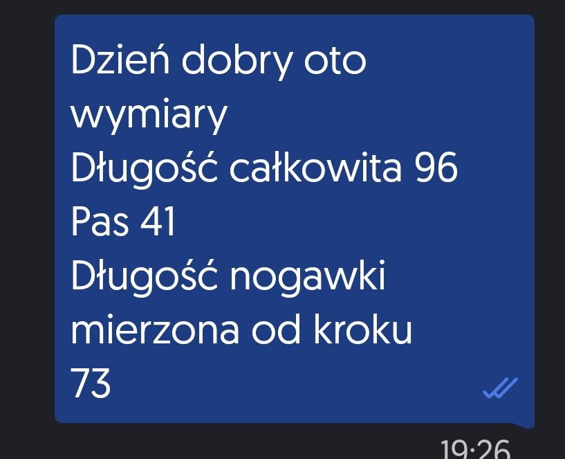 Spodnie damskie L