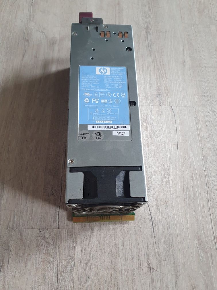 Zasilacz serwerowy HP 725W 60A