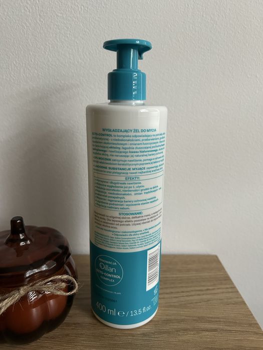 Oillan skin control wygładzający żel do mycia ciała i twarzy