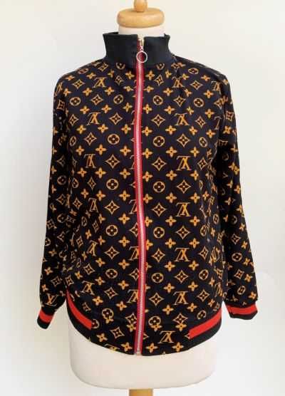 Komplet Dresowy Logowany Louis Vuitton S 36 Spodnie Bluza LV