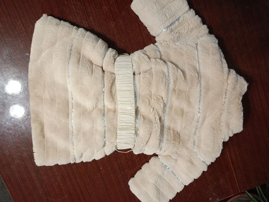 Меховая куртка д/с на модницу