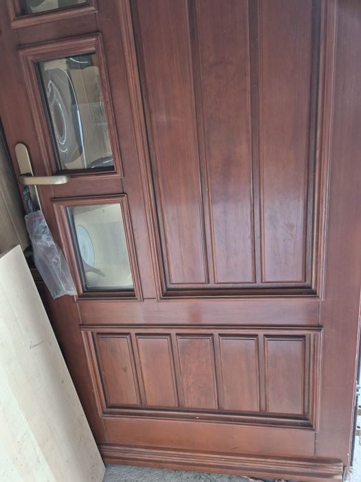 Drzwi drewniane wejściowe