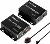 Przełącznik KVM switch Full HD 1080P TX + RX Cat5E/6 UTP