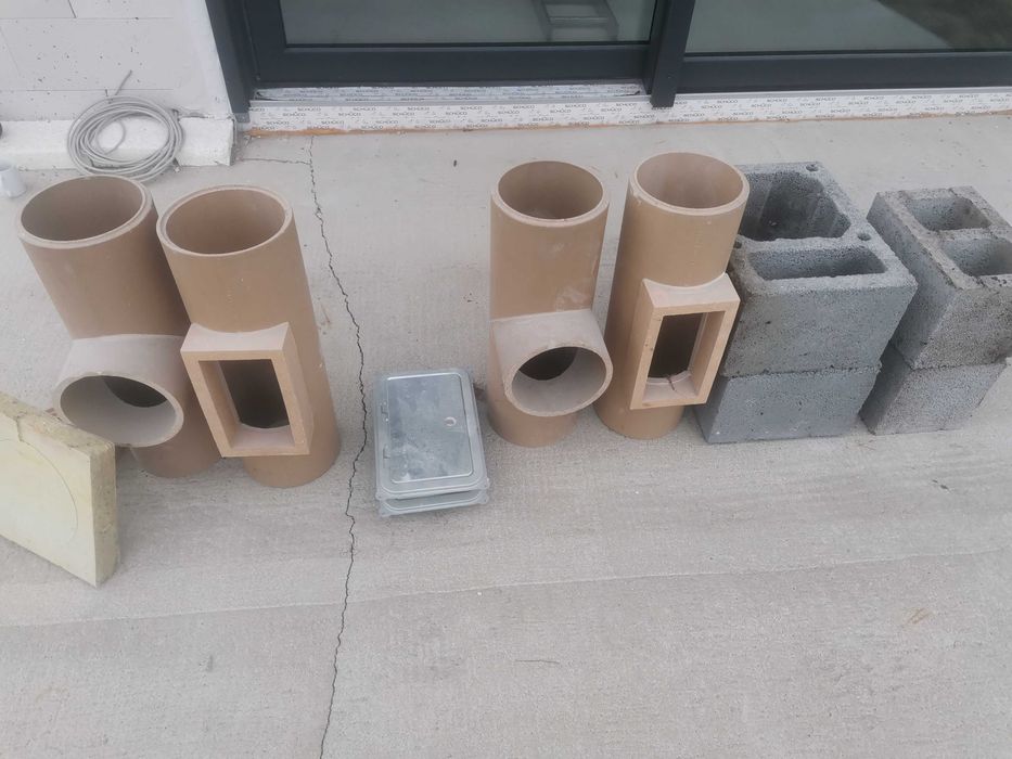 Sprzedam komin systemowy niekompletny.