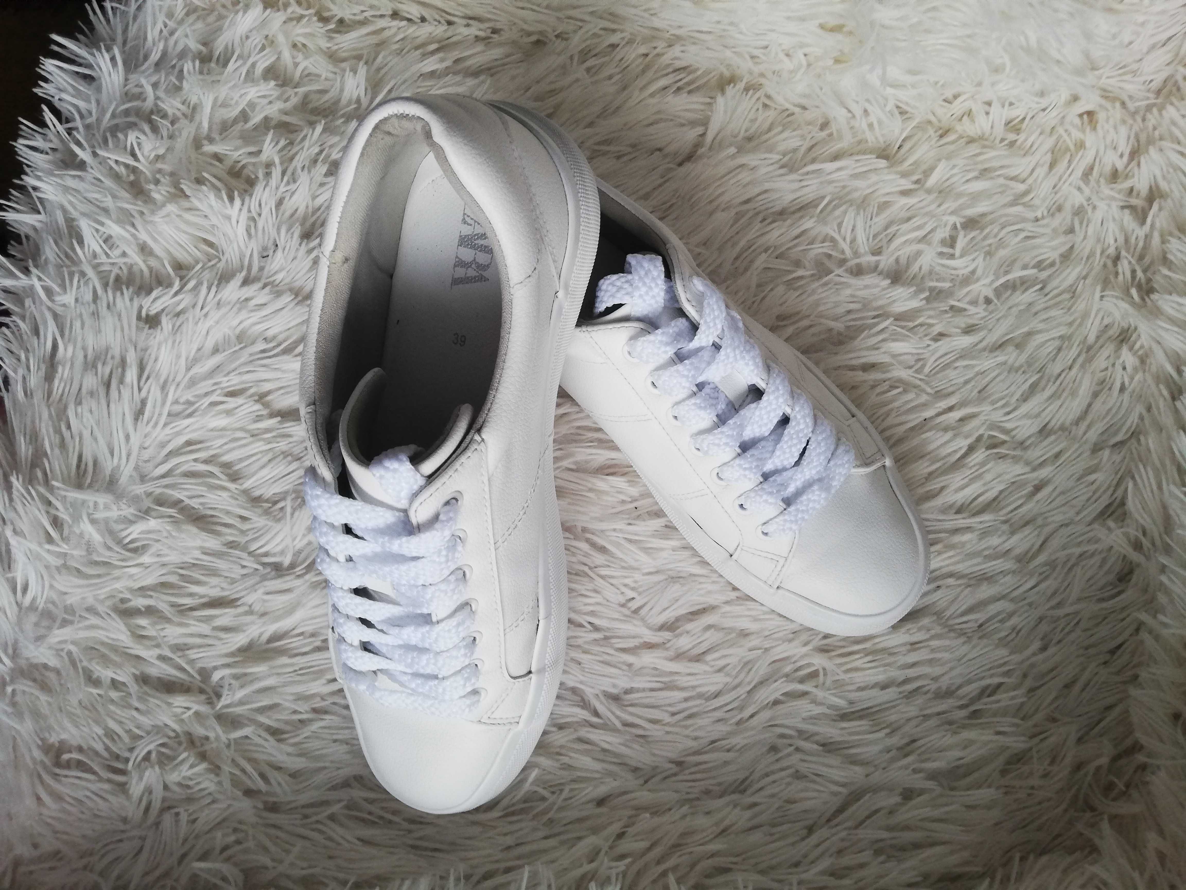 sneakersy Zara 39 trampki Zara 39 na platformie