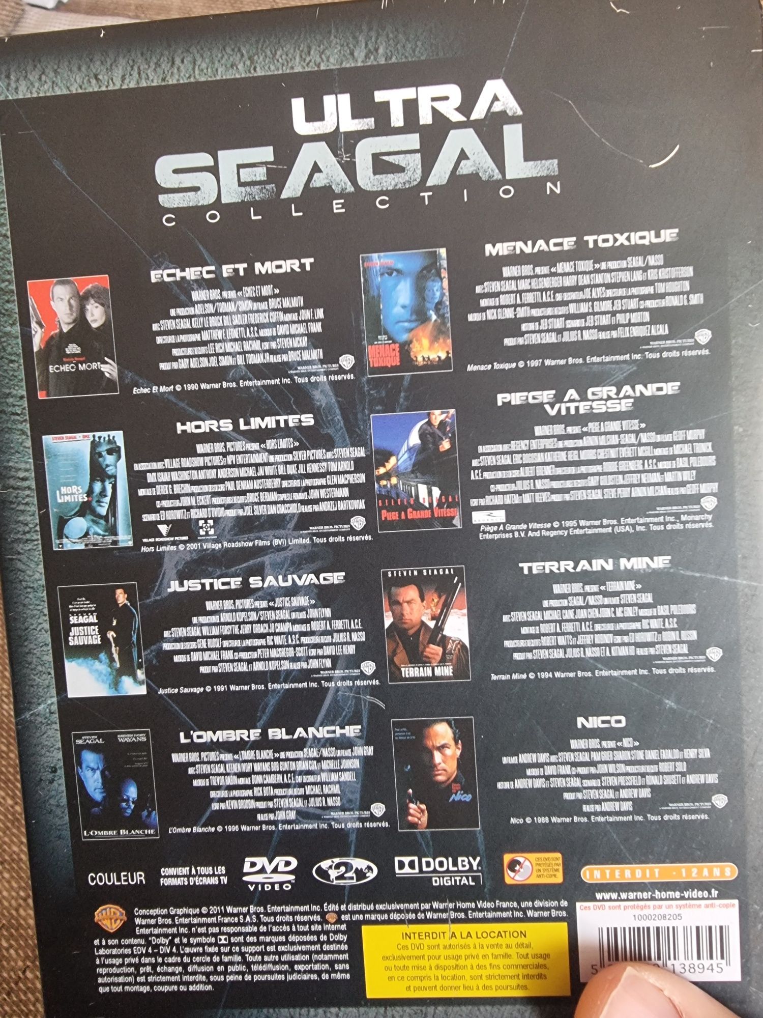 Filmy dvd Steven Seagal StealBook 8xDVD Wygrać se śmiercią  Nico