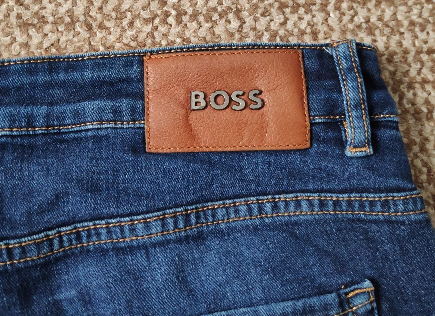 HUGO BOSS Delaware W34 L30 джинсы slim cashmere touch оригинал