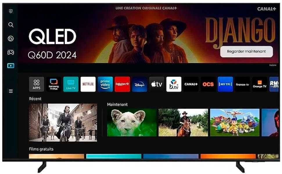TV 2024 QLED PREMIUM Samsung QE50Q60D & QE55Q60D UltraHD 4K SmartTV