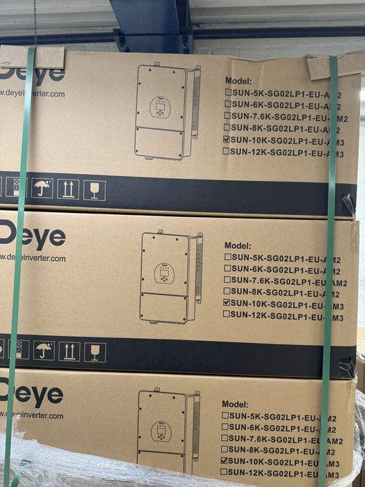 Гібрідний інвертор deye 12 кВт гибридный инвертор  однофазный-1570 евр