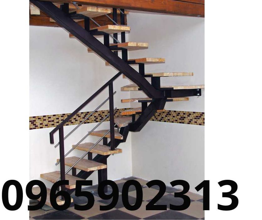 Металеві сходи для квартир/будинків