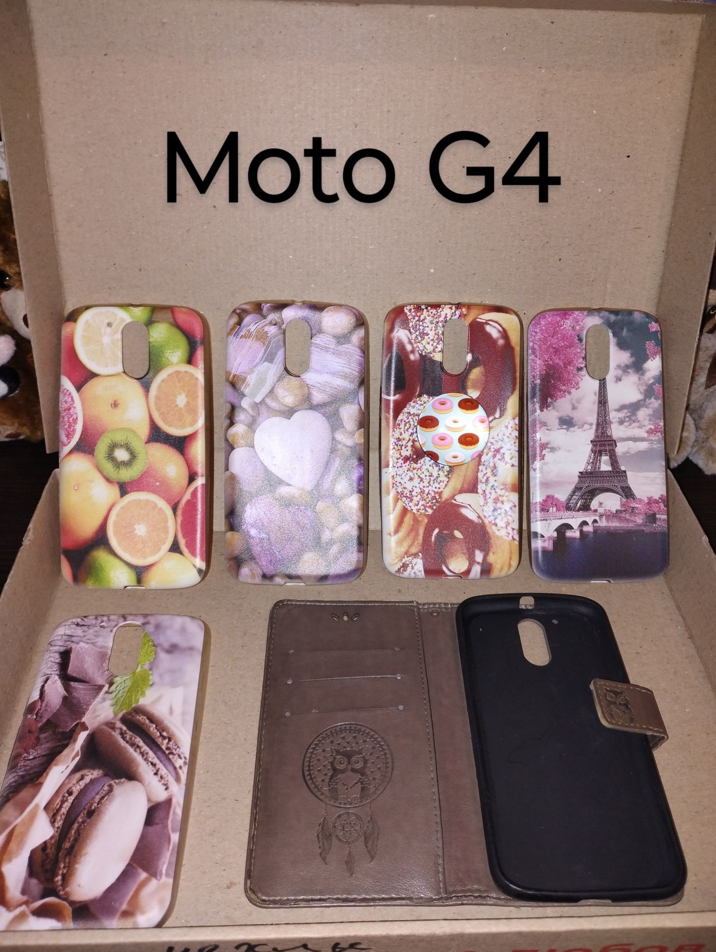 Чохли для Motorola Moto One Action, Moto G4.