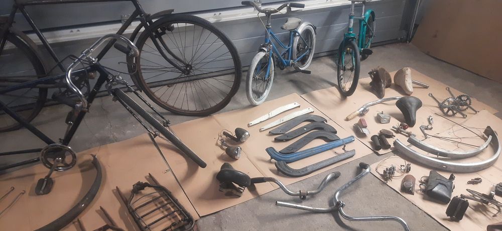 Stare rowery  części