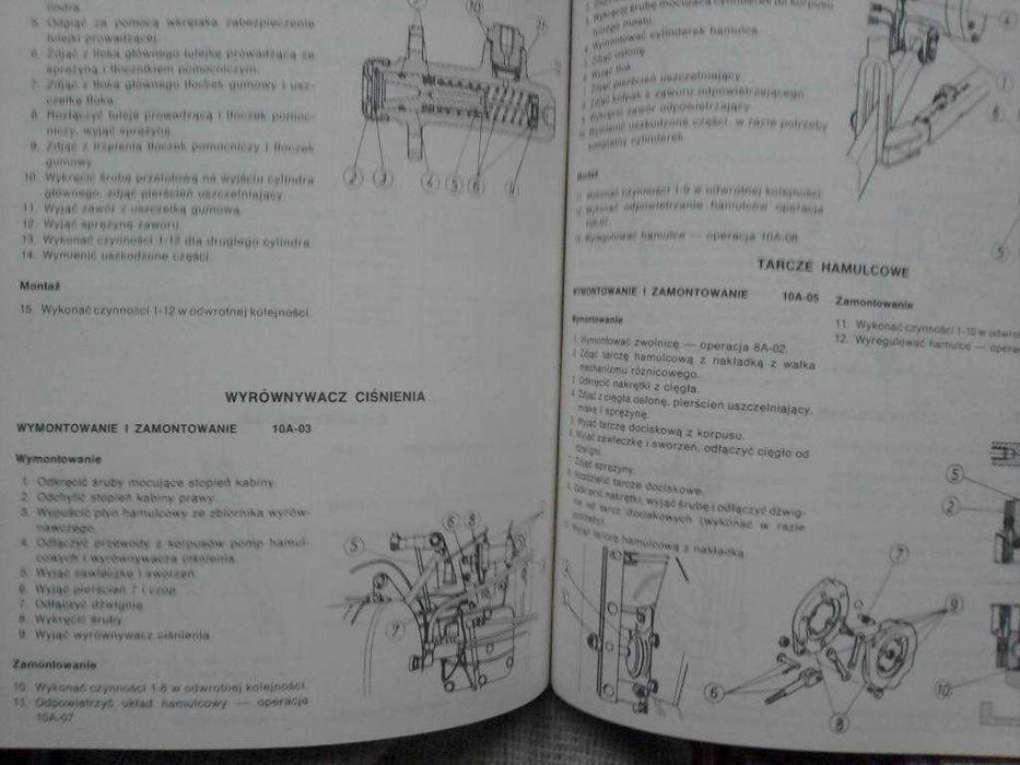 Ursus 932,934,1032,1034,1132,1134,1232,1234,1434,1634 instrukcja NOWY