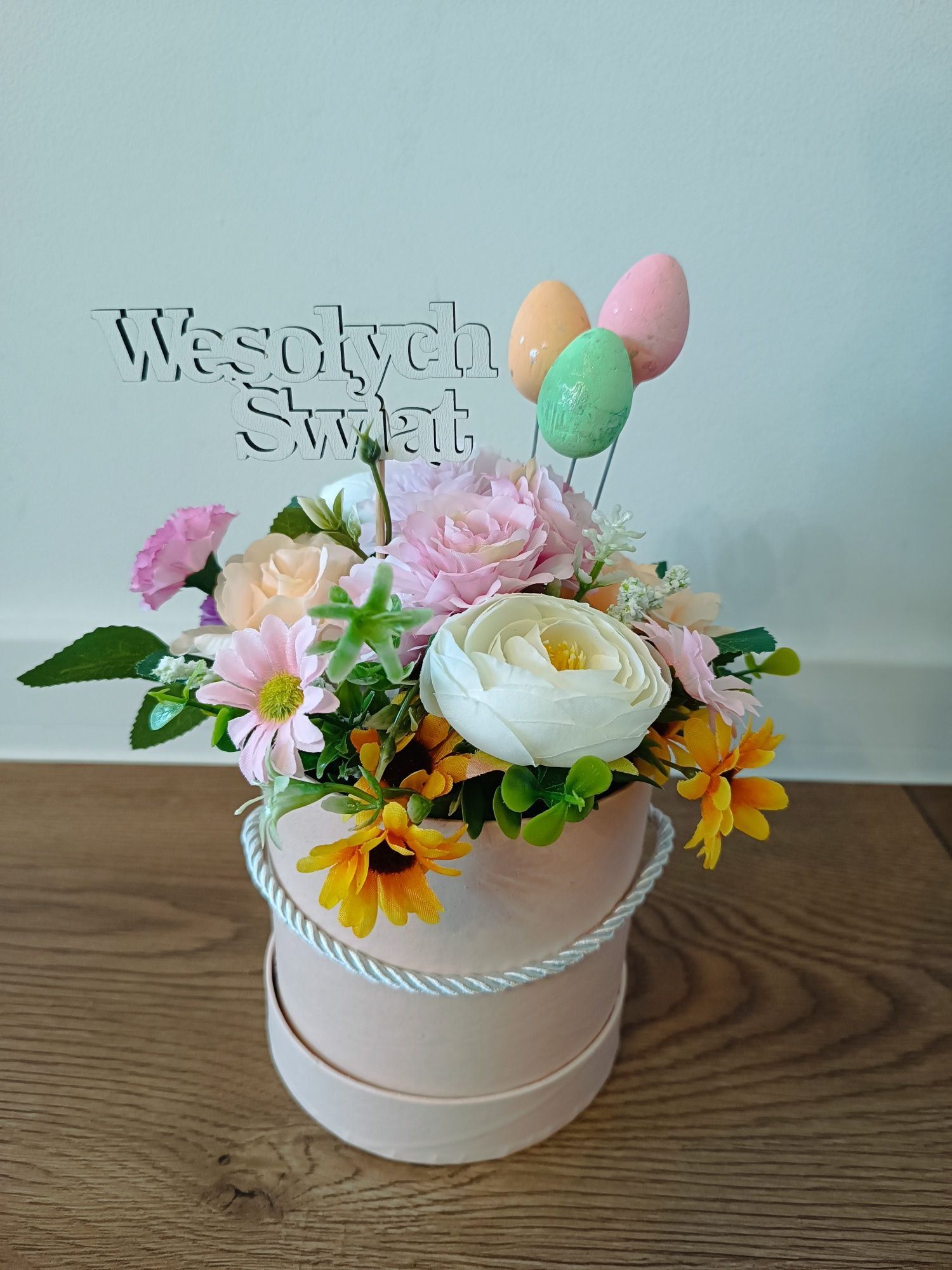 Wielkanocny flower box