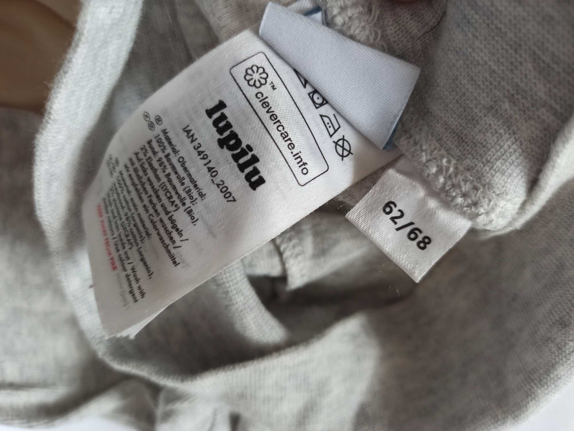 Zestaw 62 68 lupilu spodnie bluza