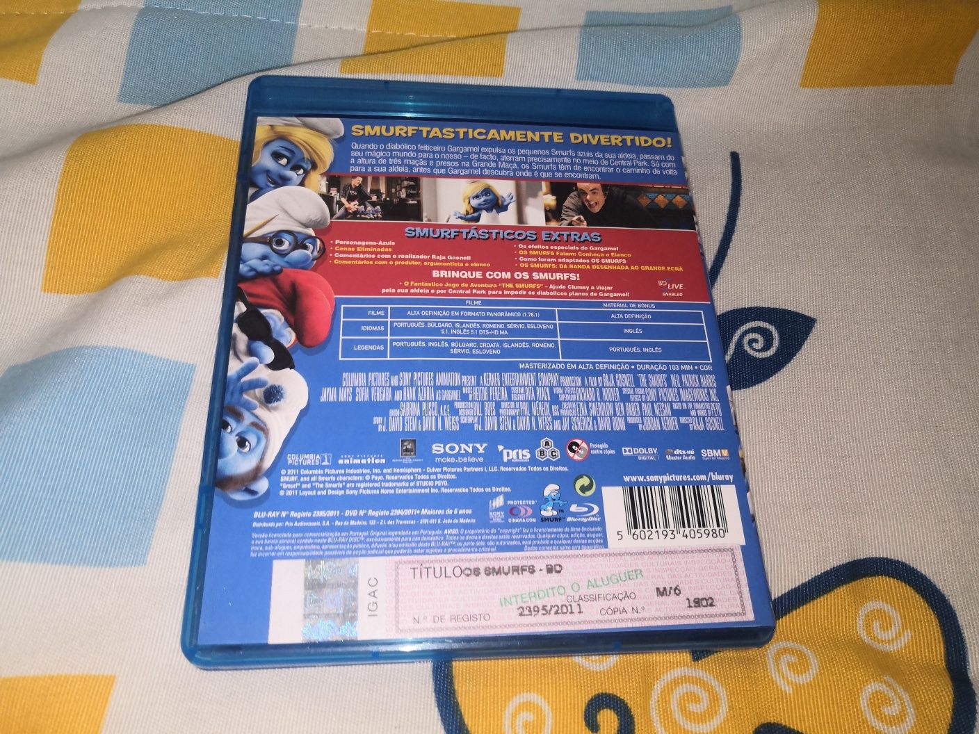 Os smurfs_Blu-ray+DVD