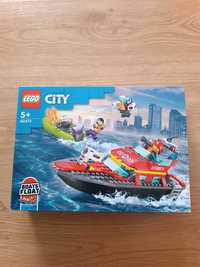Set LEGO City / Barco de Resgate dos Bombeiros (NOVO)