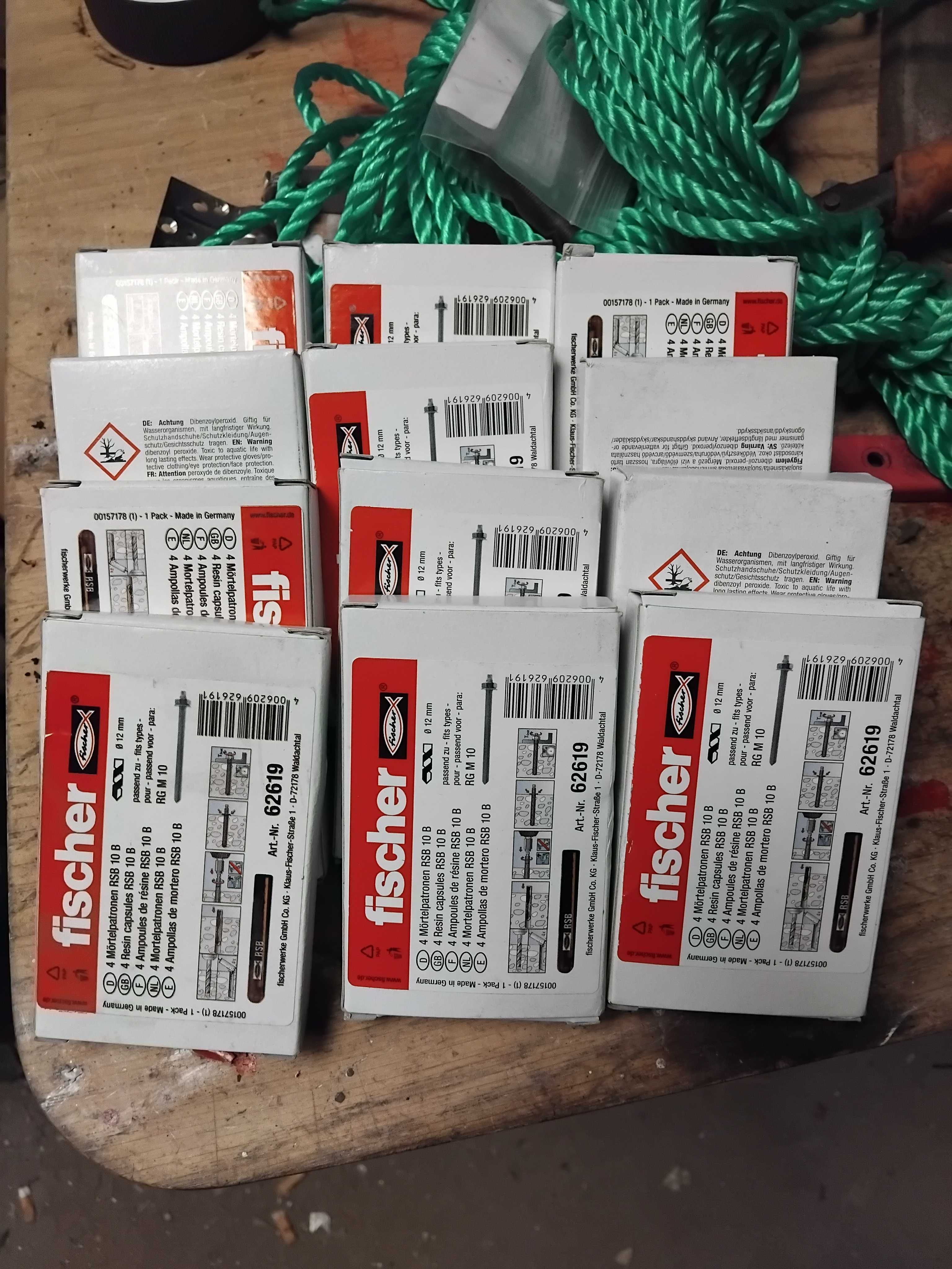 Kotwa chemiczna Fischer RSB10 ampułka Fisher