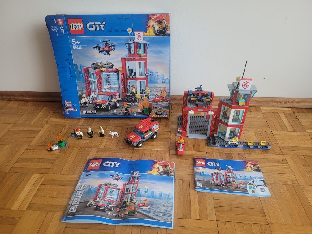 LEGO City 60215 Remiza strażacka