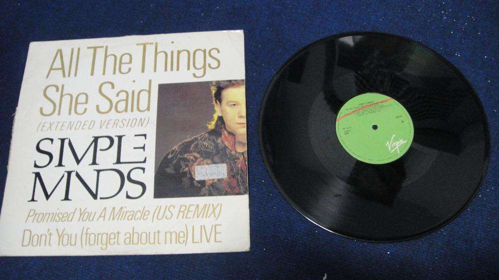 Vinil Simple Minds 1980