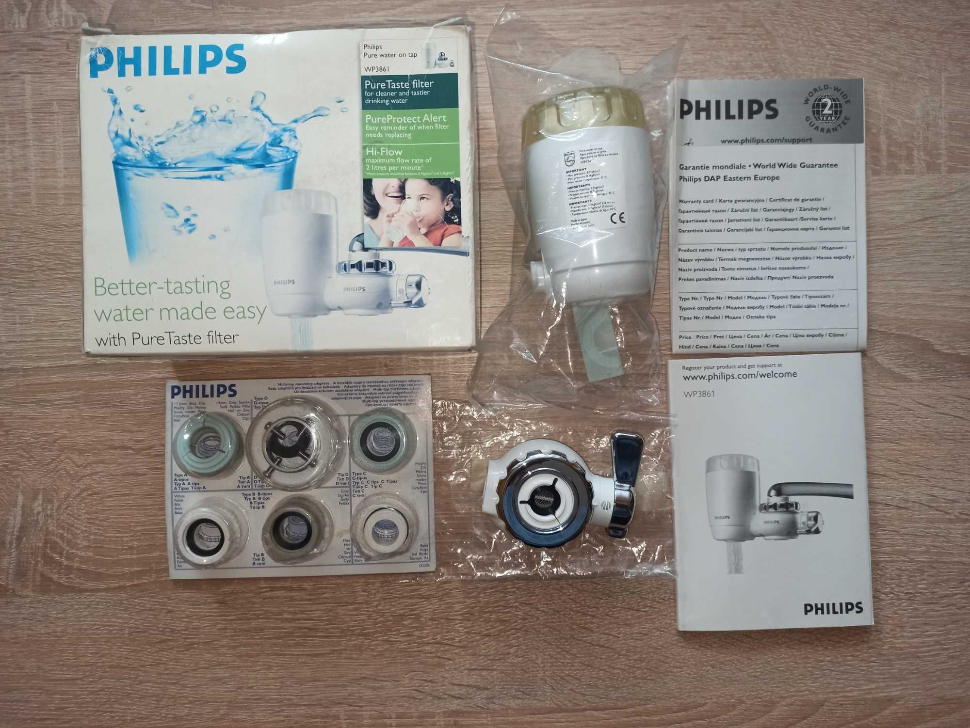 Nakranowy oczyszczacz (filtr) wody Philips WP 3861