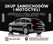 Skup samochod aut i motocykli Malopolskie, Krakow, Bochnia, Brzesko