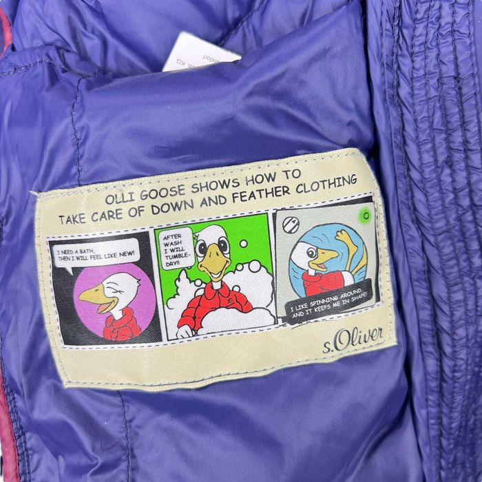 s Oliver kurtka puchowa damska 40 L naturalny puch ultralekka pikowana