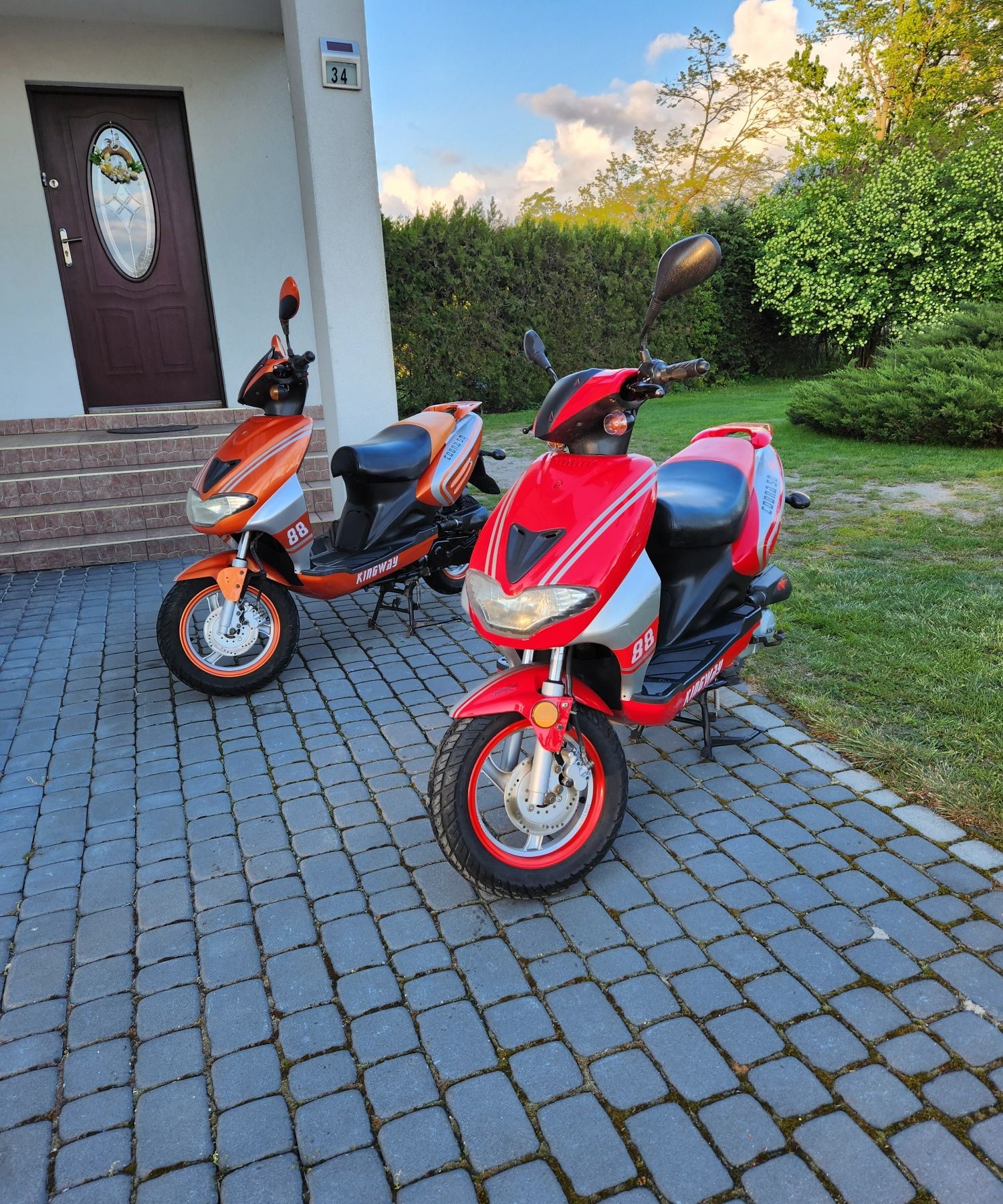 2x skuter Huawin Cobra 50ccm-4t-* Ładne * Do jazdy *