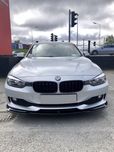 Передняя губа сплитер на BMW F30 накладка на передний бампер bmw f30