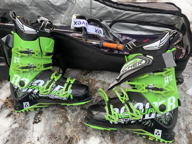 Лыжный комплект: Ботинки+Лижы+Палка+Сумка