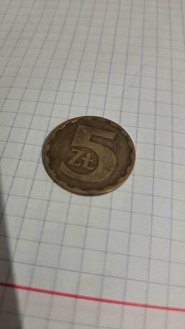 5 złoty z 1984 r