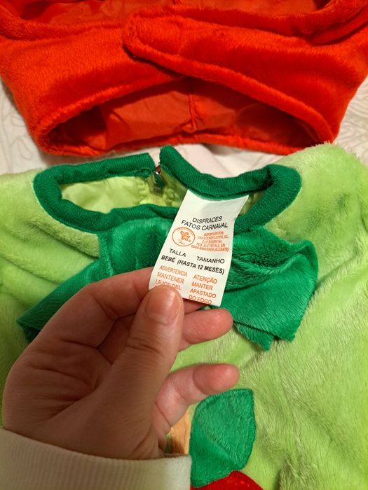 Fantasia criança maçã