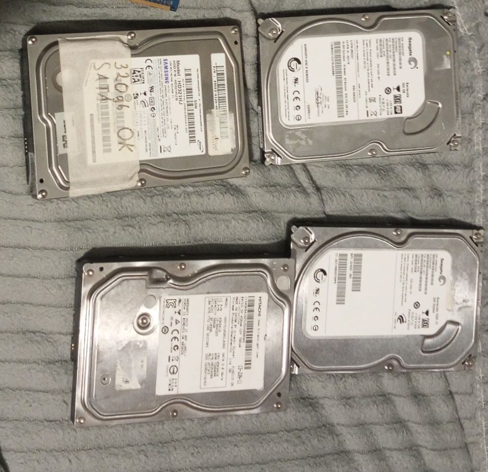 Seagate, Samsung, Hitachi HDD