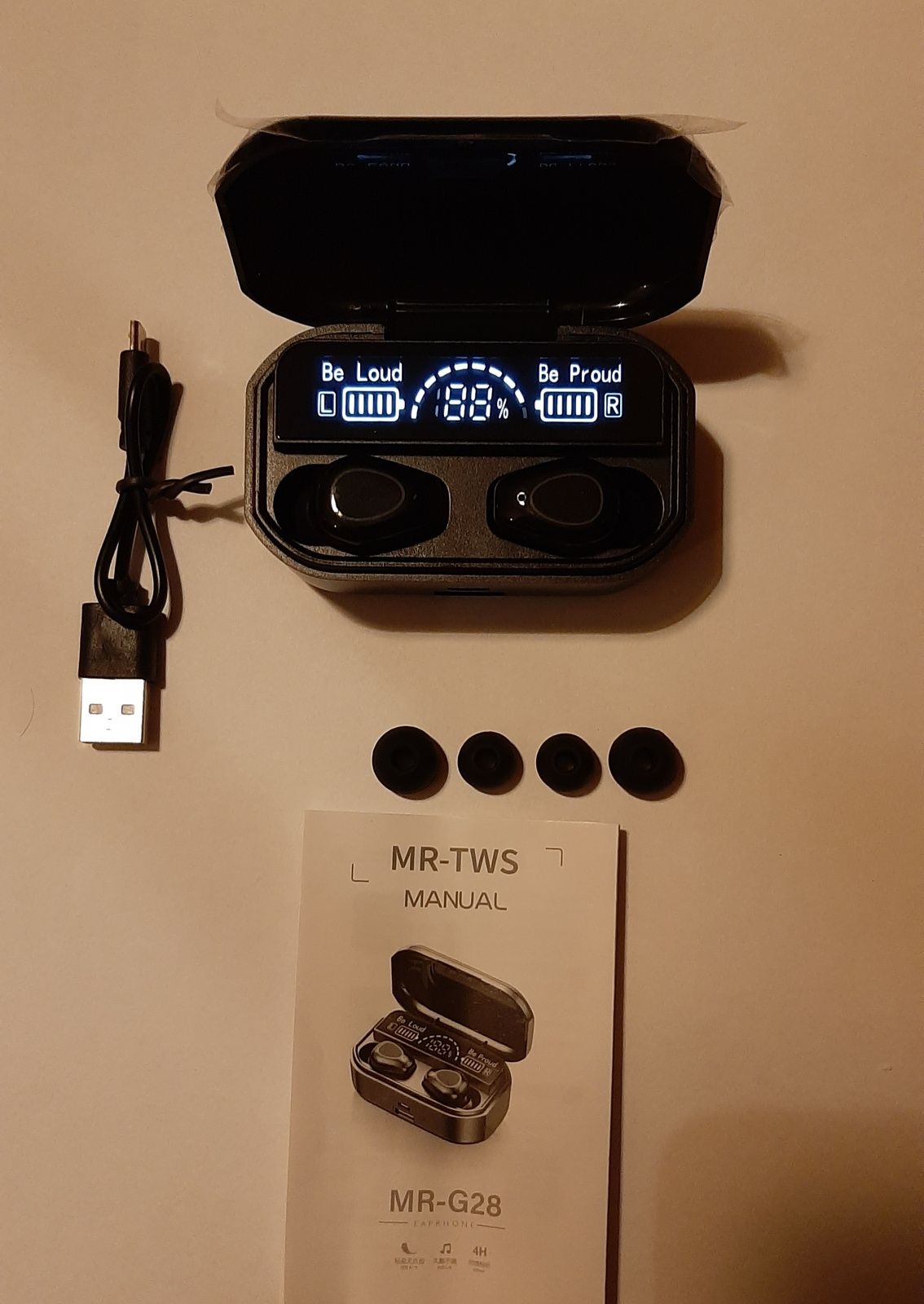 Słuchawki douszne bluetooth G28