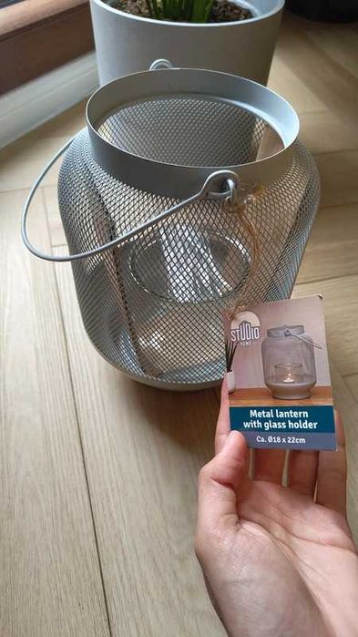 Duże latarnie latarenki świeczniki na tealighty podgrzewacze