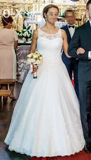CONSTANZA piękna suknia Ślubna z salonu MS MODA + welon gratis!