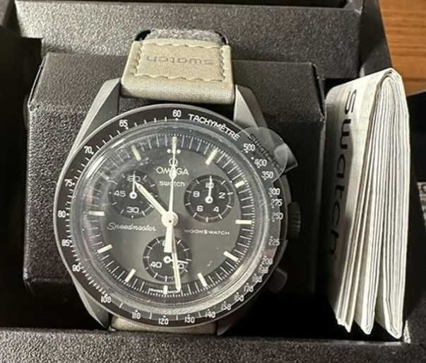 Program obserwacji Księżyca Swatch x Omega Bioceramics Misja Merkury