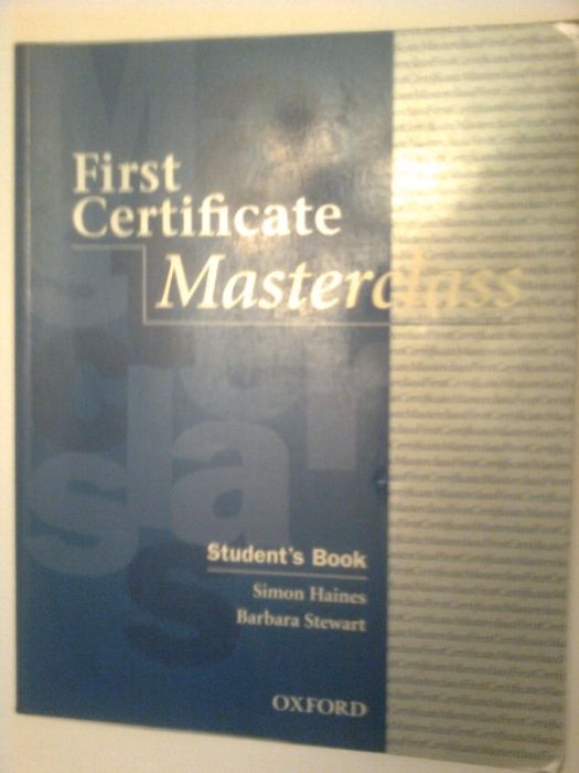 First Certificate Masterclass student's book-Haines