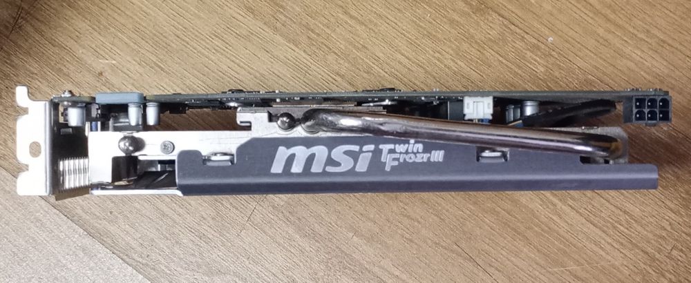 Stary komputer PC stacjonarny GTX 650ti 2GB MSI karta grafiki