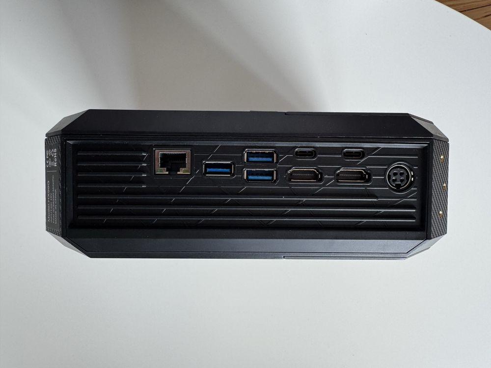 Minisforum HX99G minipc idealny do pracy gier i emulacji