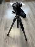 Statyw Benro A-257 n6 z głowicą Manfrotto 804RC2