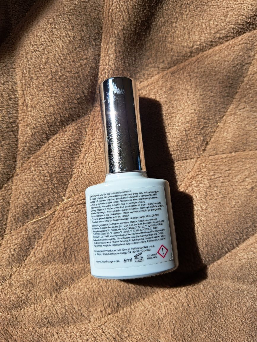 Lakier hybrydowy manirouge 60 UV gel polish