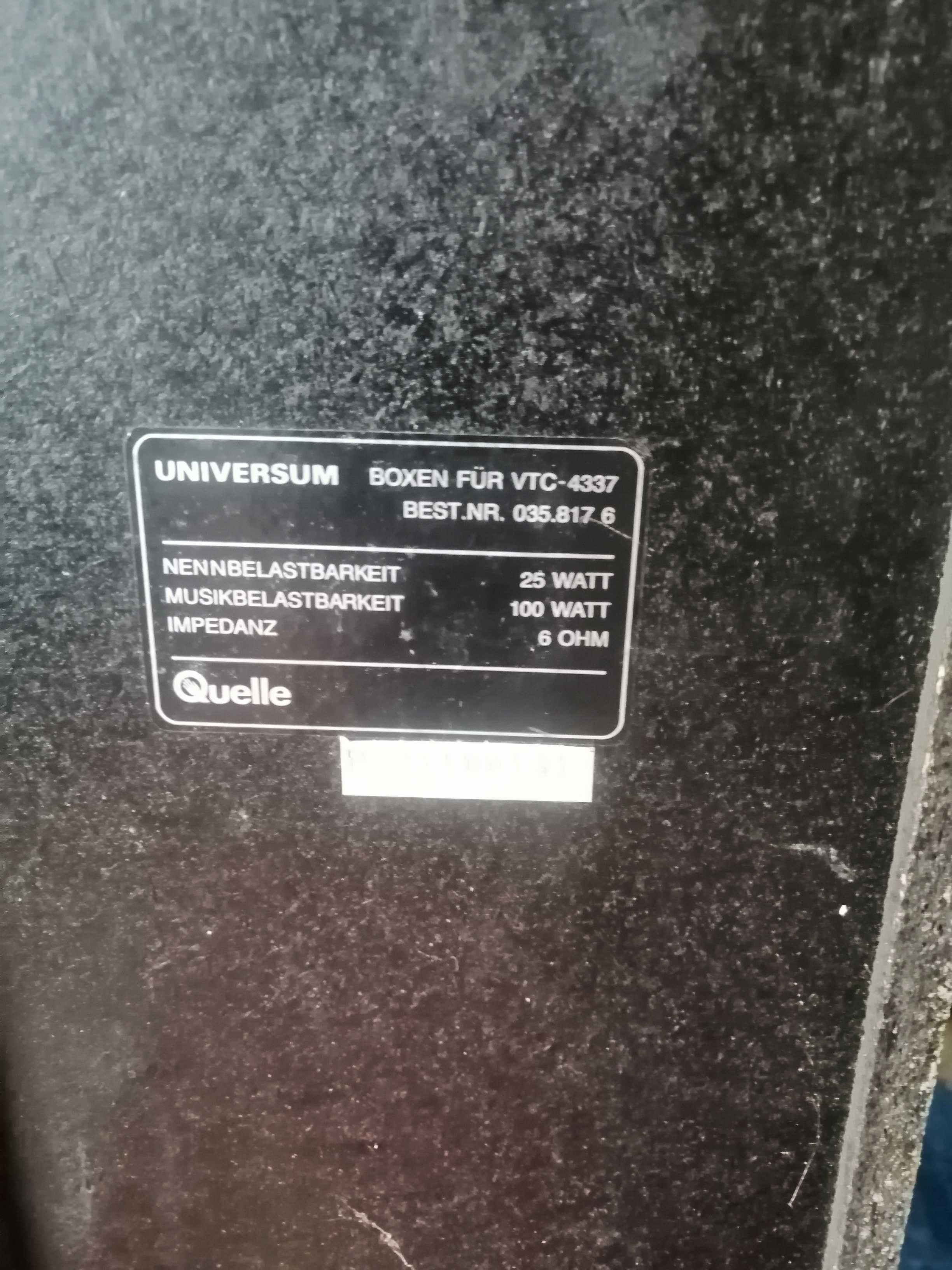 kolumny glosnikowe UNIVERSUM boxen FUR VTC 4337