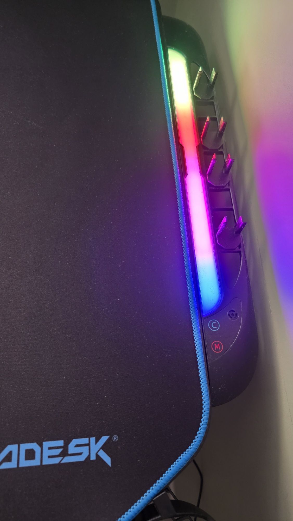 Biurko Ultradesk FRAG - Niebieski