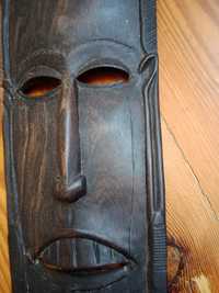 Drewniana afrykańska maska