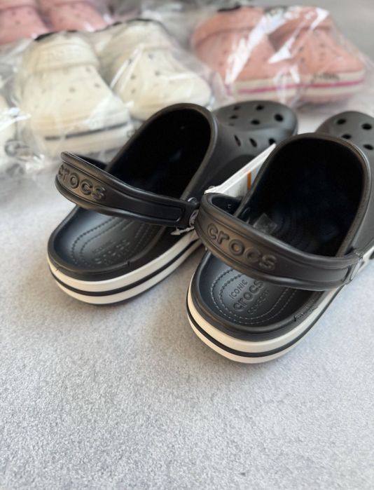 ‼️НОВІ‼️ Кроксы Crocs Bayaband Clog
Black Крокси Тапки Сабо