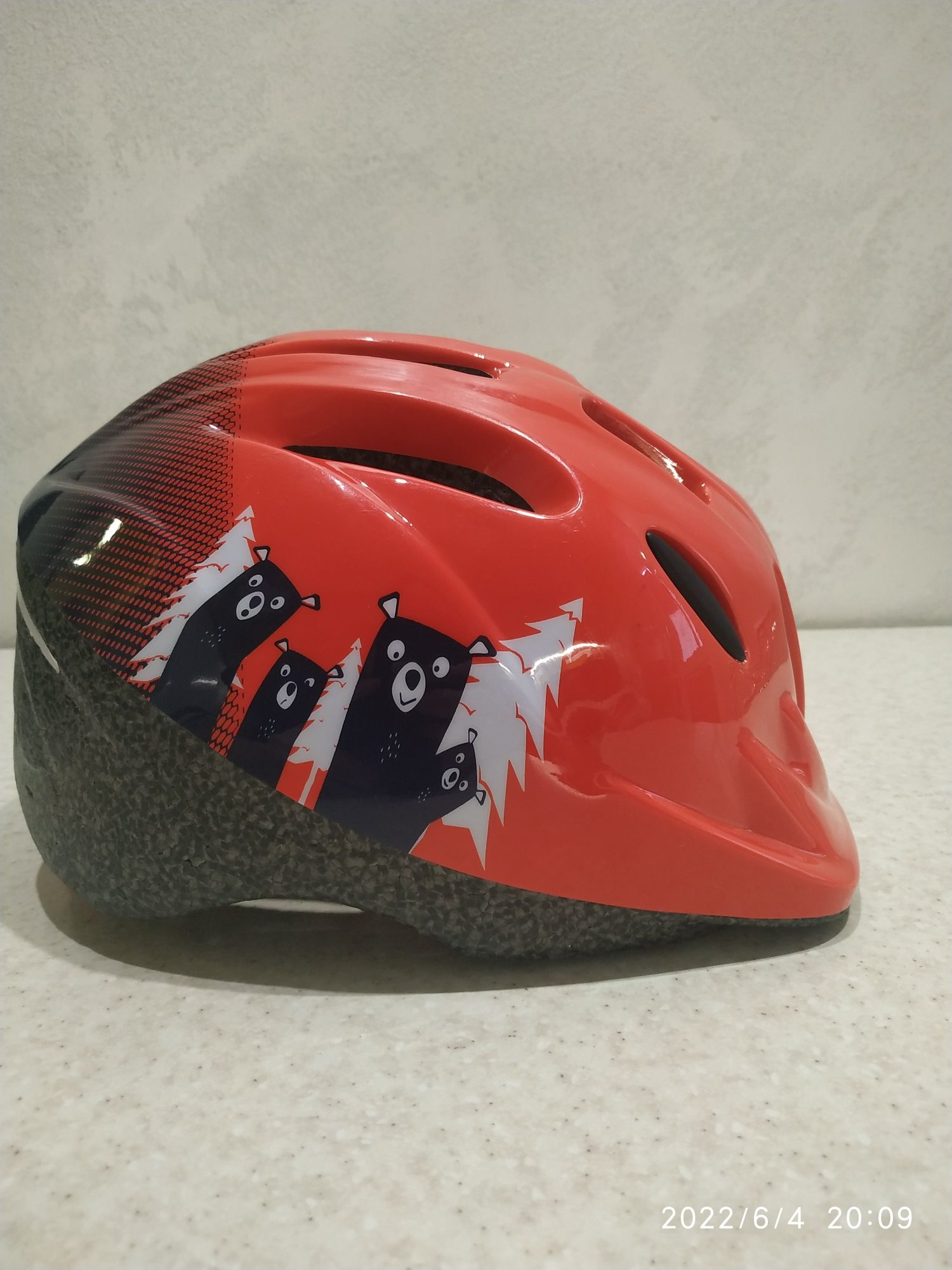 Шлем велосипедный Cairn Sunny Jr Orange / Midnight, 48-52 cm