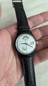 Часы Swatch automatic швейцарские, годинник скелетон swiss