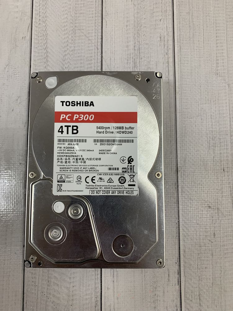 Жорсткий диск HDD Toshiba Pc P300 4TB / Seagate ST1000 1TB